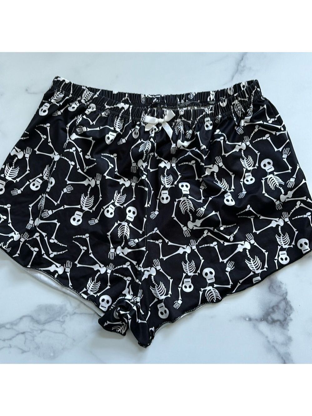 Skeleton Shorts Size Large